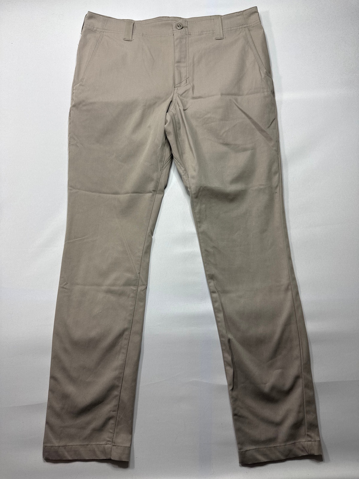 5.11 Tactical Men's Slim Straight Leg Tan Work Chino Pants - Size 34x32 (35x32)